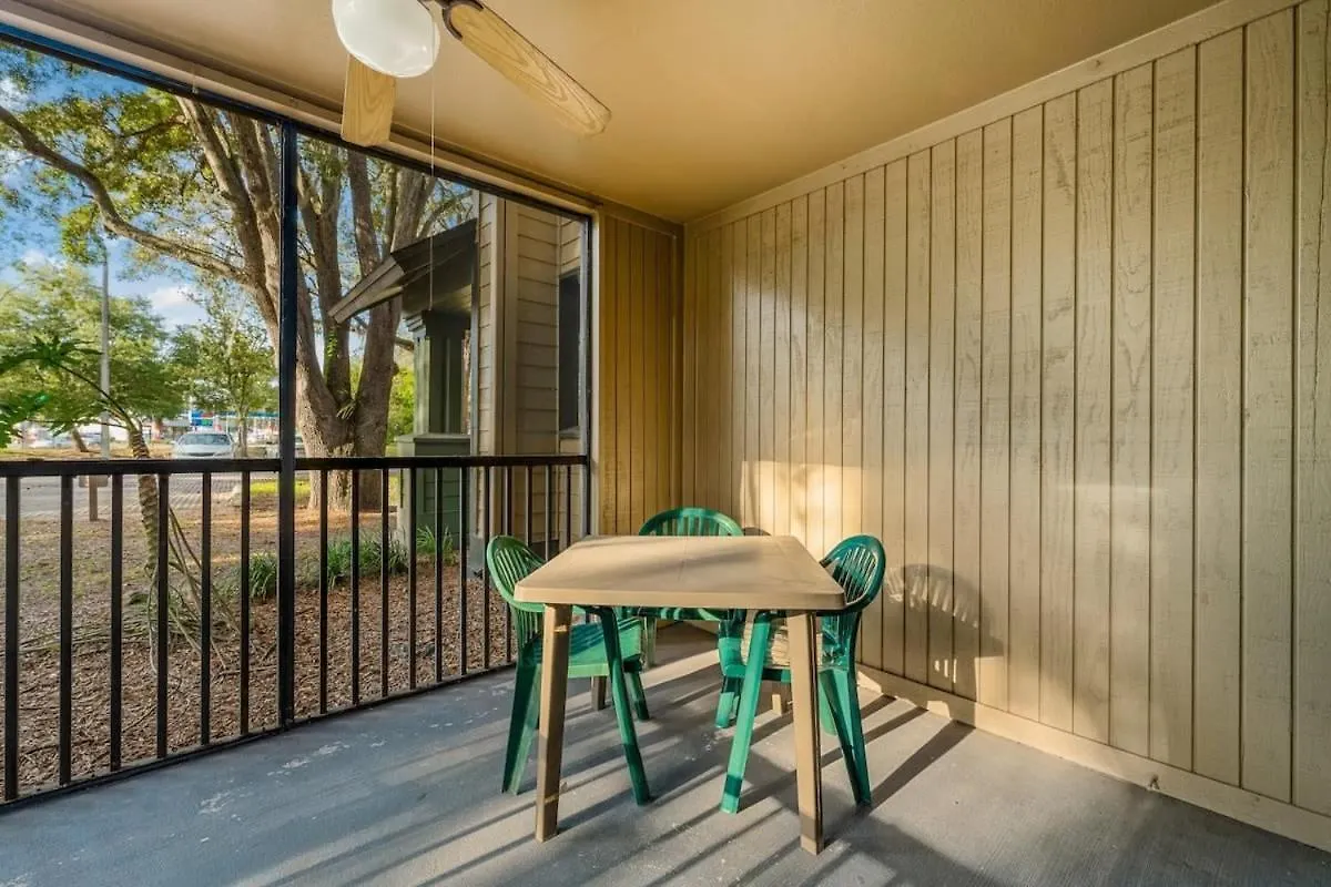Apartament 5 Mi To Busch Gardens + 2 Mi To Usf + Pool + Gym Tampa